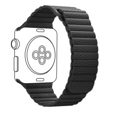 Ремешок для смарт-часов Armorstandart Leather Loop для Apple Watch 42 (Series 11-10)/41/40/38 Black (ARM48655)