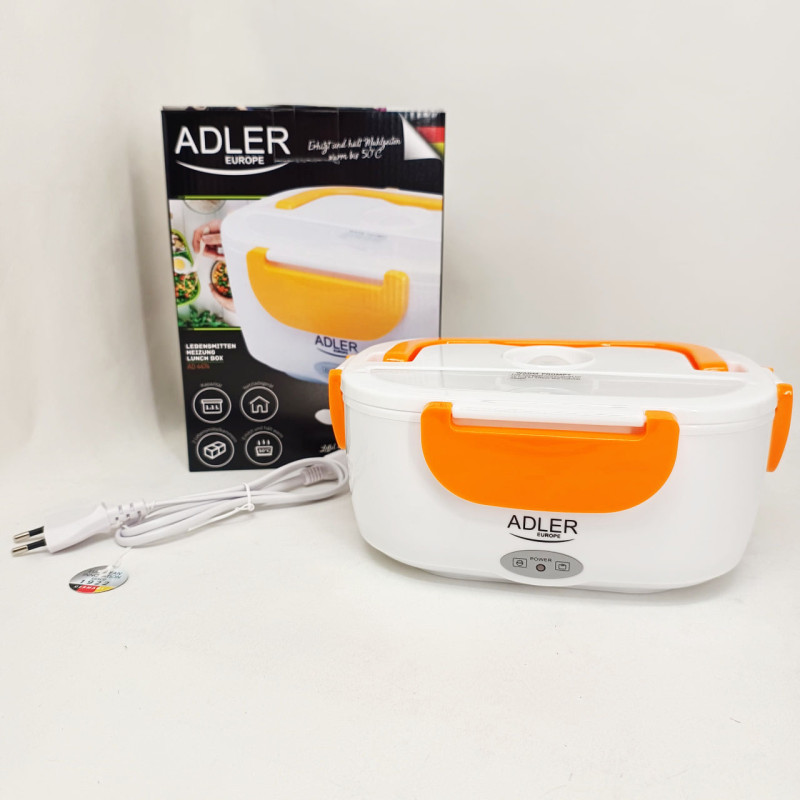 Ланч бокс с подогревом Adler AD 4474 1.1л Orange