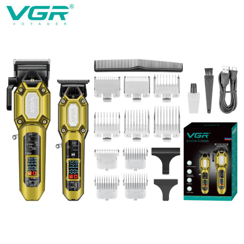Комплект 2 в 1 VGR V-600 V-900. Цвет: золотой