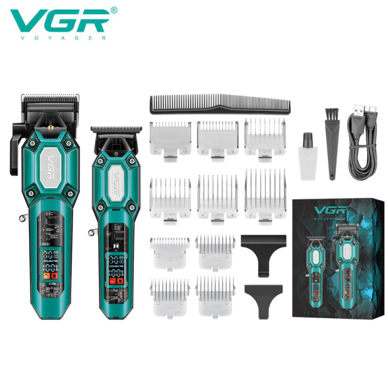 Комплект 2 в 1 VGR V-600 V-900. Цвет: зеленый