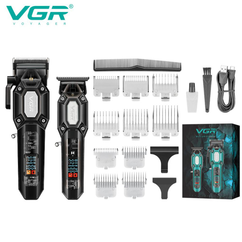 Комплект 2 в 1 VGR V-600 V-900. Цвет: черный