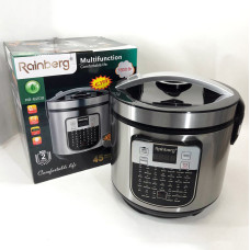 Мультиварка пароварка Rainberg RB-6209 45 программ 6л 1000W, Сенсорная мультиварка рисоварка