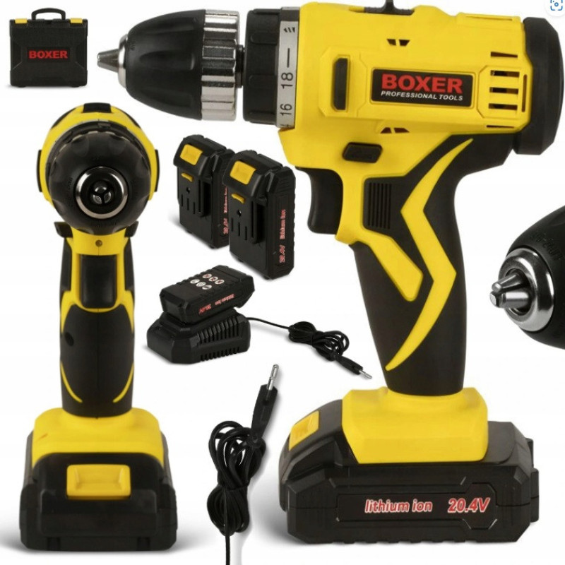 Портативный аккумуляторный шуруповерт Boxer SR-017 20В