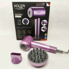 Фен для волосся ADLER AD 2270P SUPERSPEED 1600Вт з дисплеєм іонізація
