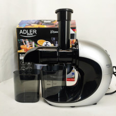 Соковыжималка шнековая для цитрусовых фруктов и овощей Adler AD 4130 домашняя электрическая на 150Вт