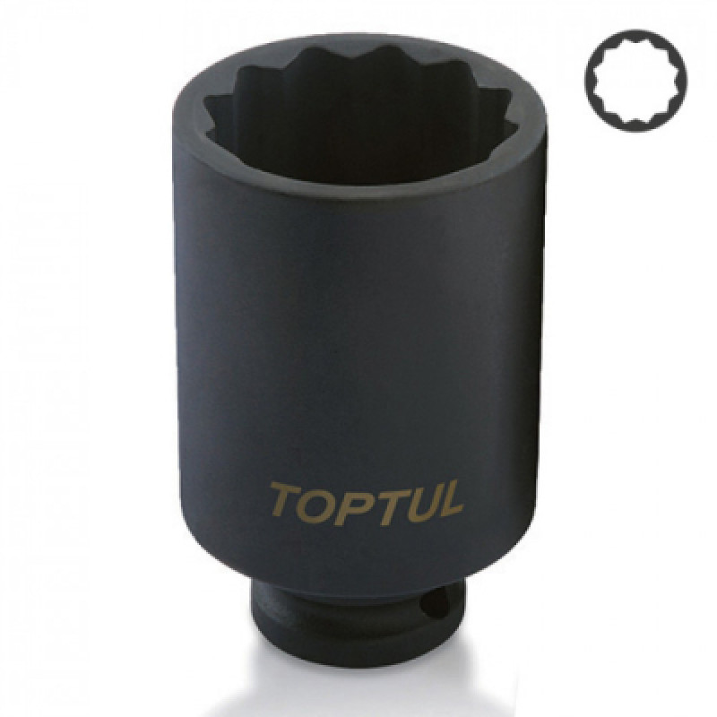 Торцевая головка Toptul ударная длинная 1/2