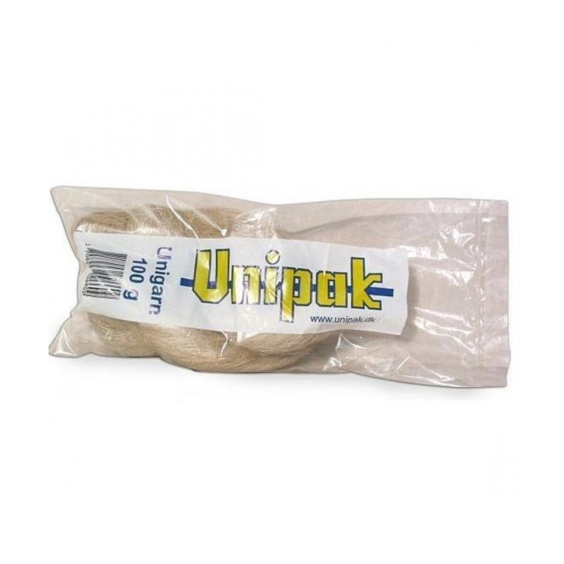 Льняное волокно Unipak Unigarn 100 г (косичка)