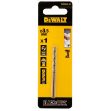 Сверло DeWALT по металлу Black & Gold,HSS-G, 3.5 х 70 х 39 мм (DT20516)