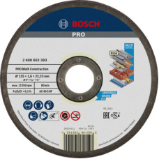 Круг отрезной Bosch Multi Construction прямий 125х1.6мм (2.608.602.383)