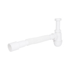 Сифон для раковины Lidz (WHI) 60 08 E003 00 (выход 50 мм) без выпуска