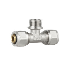 Тройник обжимной Thermo Alliance Forte 16х1/2