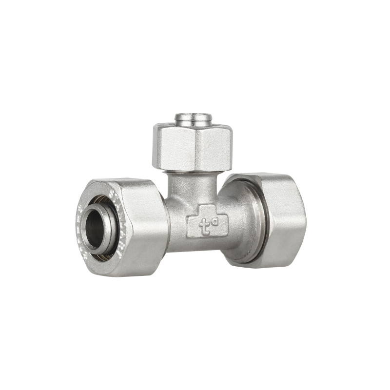 Тройник обжимной Thermo Alliance Standart 20х16х20 SD158W201620