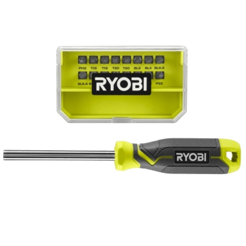 Отвертка Ryobi RHSDM1701, битодержатель 1/4