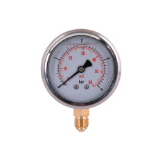 Манометр с глицерином Thermo Alliance Forte 4 бар, 1/4