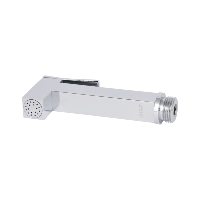 Лейка для гигиенического душа Qtap Rucni прямоугольная QTCRMB120 Chrome (Bidet)