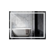 Зеркало Qtap Mideya (DC-F613) 700х500 с LED-подсветкой Touch, с антизапотеванием, диммером QT2078NCF7050W