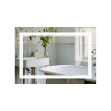 Зеркало Qtap Cardinal (CA1) 800х600 с LED-подсветкой Touch, с антизапотеванием, с диммером, рег. темп. цвета (3000-6500K) Reverse QT0478C8060