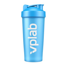 Shaker with blender ball - 700ml Cyan