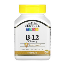 B-12 500 mcg - 110 tabs