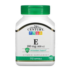 E 180 mg (400IU) - 110 softgels
