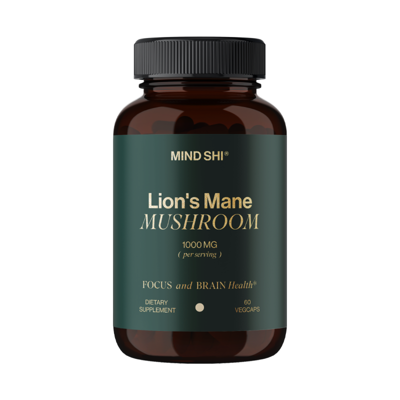 Lion's Mane Mushroom 1000 mg - 60 vegcaps (До 10.26)