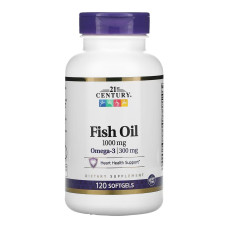 Fish Oil 1000 mg - 120 softgels