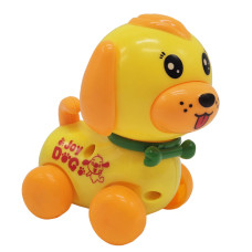 Игрушка заводная Собака  665 Желтый