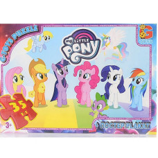 Дитячий пазл "My little PONY" MLP013 постер 35 елементів