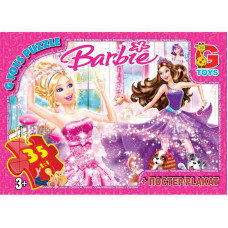 Дитячий пазл "Barbie" BA001 плакат 35 елементів