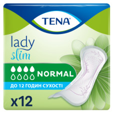 Урологические прокладки Tena Lady Slim Normal 12 шт. (7322540852127)