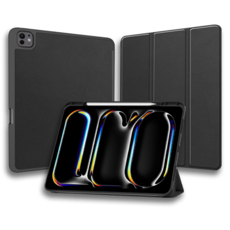 Чехол для планшета AirOn Premium SOFT iPad Pro 13 2024 + Film Black (4822352781129)