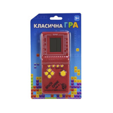 Дитяча інтерактивна іграшка "Класична гра Тетріс" 725-60(Red) червоний