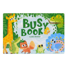 Мягкая развивающая игрушка-книжечка 