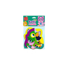 Пазлы макси с игрой Малыш Сможет «Домашние любимцы» Vladi Toys VT1722-21 Укр