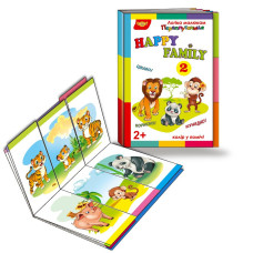 Дитяча розвивальна книжечка "Плутанина Happy Family 2" 595128