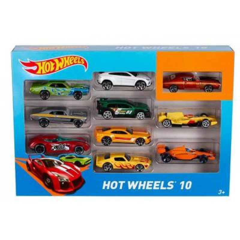 Автотрек Hot Wheels Базовая 10 шт (54886)