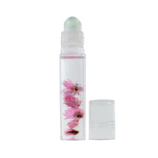 Дитяча олійка-блиск для губ Aqua Fleur T22004 з рожевими квітами