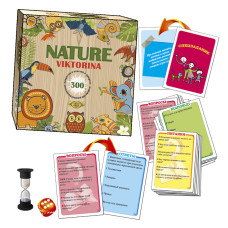 Дитяча настільна гра "NATURE. Вікторина" MKK0602 від 5 років