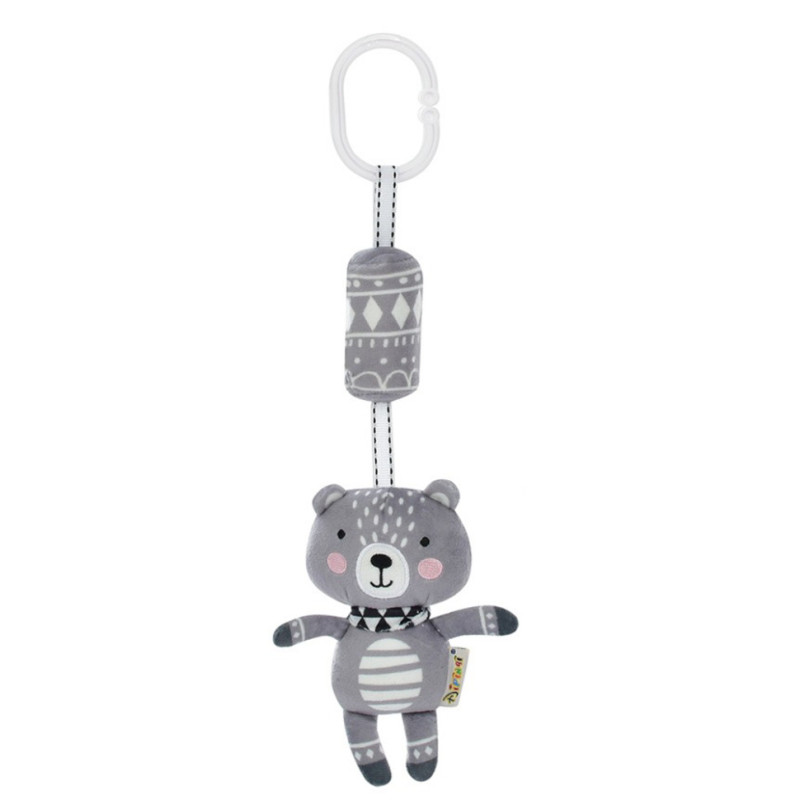 Подвеска на коляску животное Limo Toy rat60  33 см Медведь
