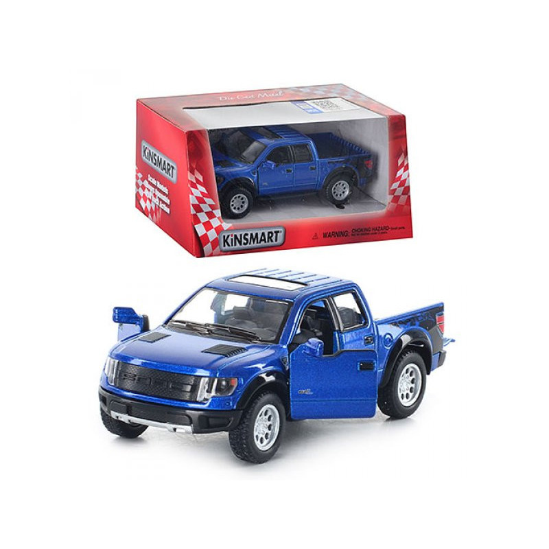 Детская коллекционная машинка FORD F-150 КТ5365 инерционная  Синий