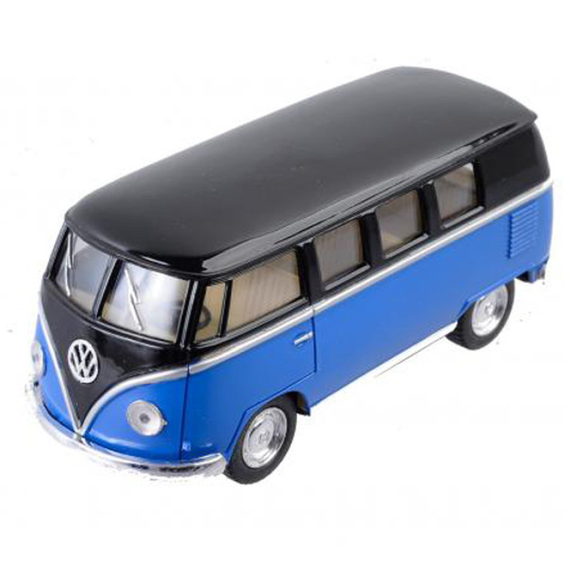 Модель автобус KT5376W Volkswagen T2 BUS Синий