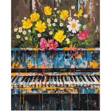 Картина за номерами "Експресія музики" BS54046, 40x50 см
