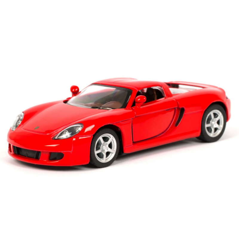 Детская модель машинки Porsche Carrera GT Kinsmart KT5081W инерционная, 1:36 Red