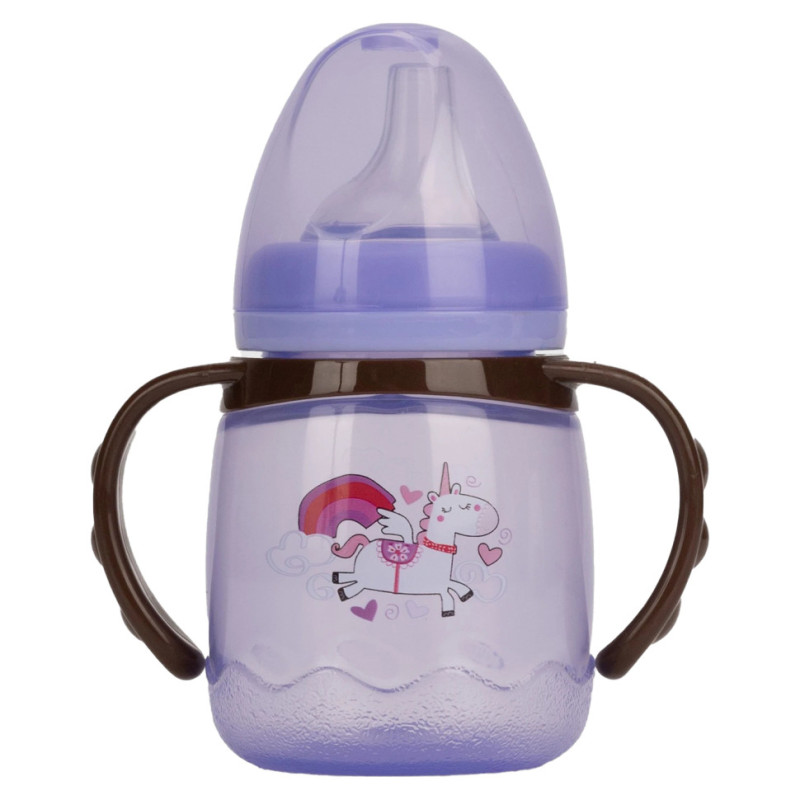 Поильник с силиконовым носиком MGZ-0314(Violet) 180 мл