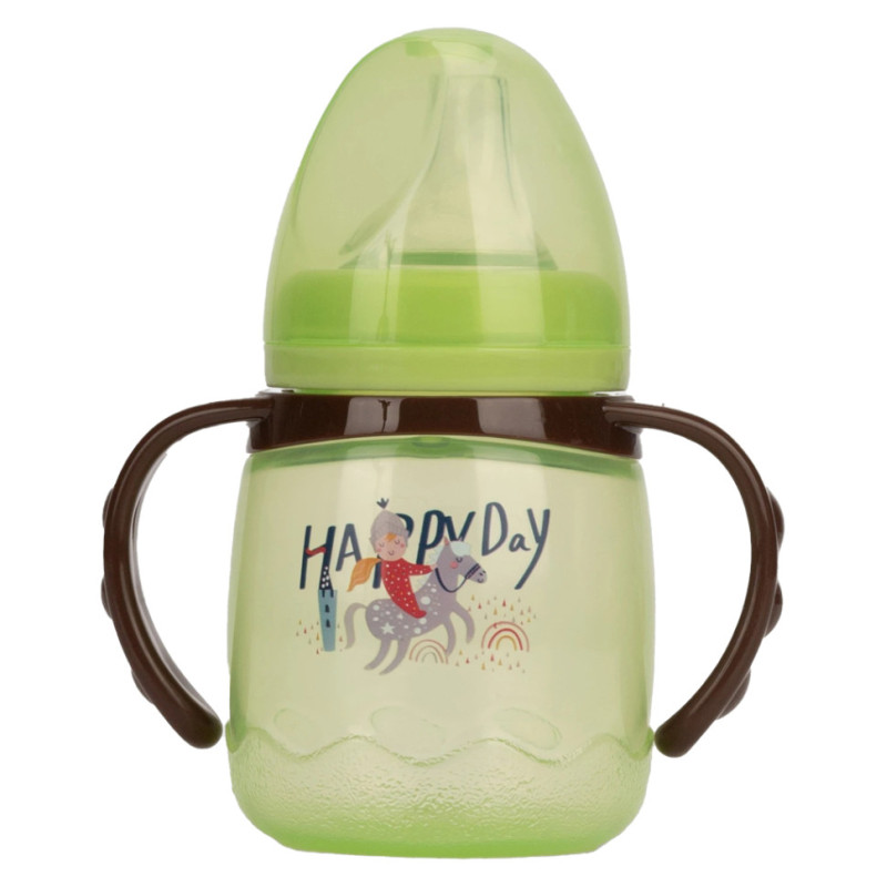 Поильник с силиконовым носиком MGZ-0314(Green) 180 мл