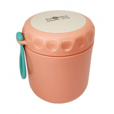 Ланчбокс з ложкою MGZ-0122(Pink) 430 мл
