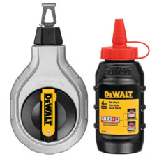 Шнур розмічальний DeWALT 30м, в комплекті крейдяний порошок. (DWHT47408-0)