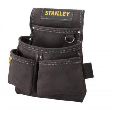 Сумка для инструмента Stanley плотницкая на пояс кожанная 30 х 7 х 33 см. (STST1-80116)