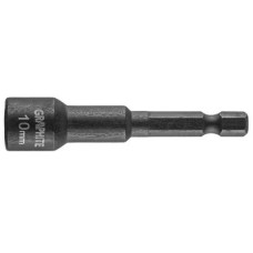 Головка торцева Graphite ударна з магнітом, 10 мм, сталь S2 (56H552)