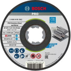 Круг отрезной Bosch Professional X-Lock по металу 115х1.6мм (2.608.619.362)